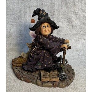 Vintage The Wee Folkstone Collection Hilda W/Scaredy Cat Boyds Bear Style 36203